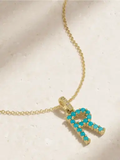 Jennifer Meyer Initial 18-karat Gold Diamond Necklace | Thumbnail 4 Jennifer Meyer Initial 18-karat Gold Diamond Necklace | Thumbnail 4