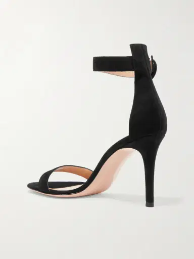 Gianvito Rossi Portofino 85 Suede Sandals | Thumbnail 3