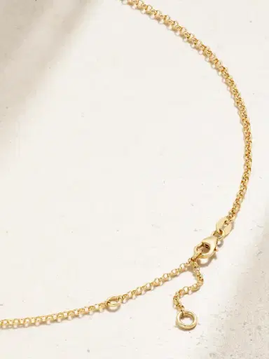 Foundrae + Net Sustain Wholeness 18-karat Recycled Gold Diamond Necklace | Thumbnail 3