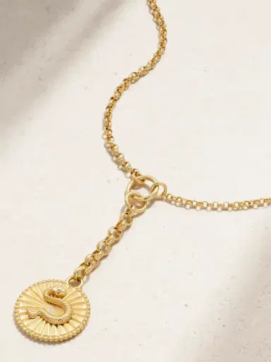 Foundrae + Net Sustain Wholeness 18-karat Recycled Gold Diamond Necklace | Thumbnail 1