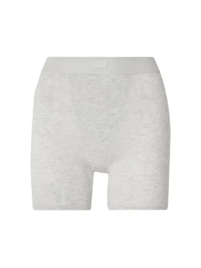Boyfriend tretch-modal And Cotton-blend Jersey Boxer horts - Light Heather Grey