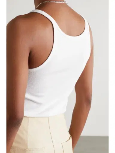 TOTEME + Net Sustain Ribbed Stretch Organic Cotton-jersey Tank | Thumbnail 4