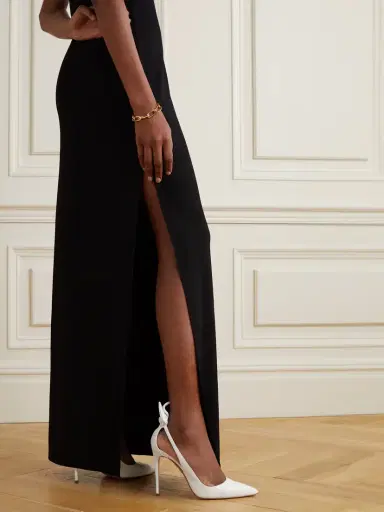Aquazzura Bow Tie 105 Cutout Leather Pumps | Thumbnail 2 Aquazzura Bow Tie 105 Cutout Leather Pumps | Thumbnail 2