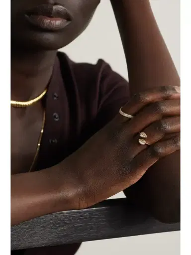Anita Ko Small Palm Leaf 18-karat Gold Diamond Ring | Thumbnail 2 Anita Ko Small Palm Leaf 18-karat Gold Diamond Ring | Thumbnail 2
