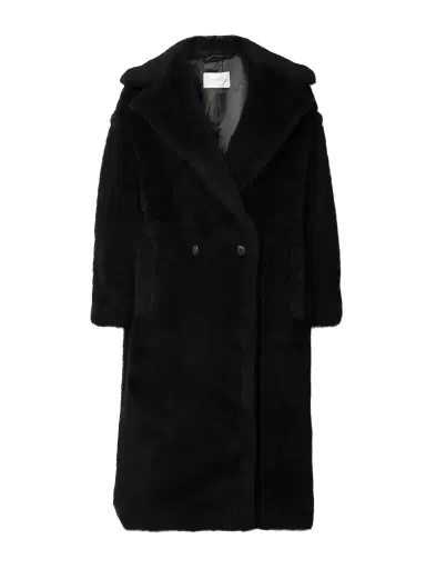 Max Mara Tedgirl Double-breasted Alpaca, Wool And Silk-blend Coat | Thumbnail 1 Max Mara Tedgirl Double-breasted Alpaca, Wool And Silk-blend Coat | Thumbnail 1