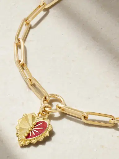 Foundrae Reflection 18-karat Gold Enamel Bracelet | Thumbnail 4