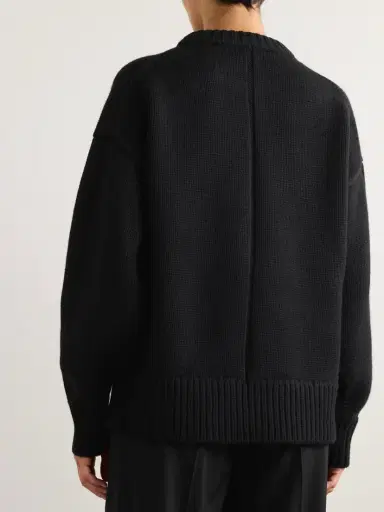 The Row Essentials Ophelia Wool And Cashmere-blend Sweater | Thumbnail 3 The Row Essentials Ophelia Wool And Cashmere-blend Sweater | Thumbnail 3