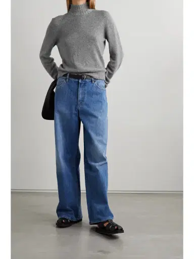 The Row Essentials Kensington Cashmere Turtleneck Sweater | Thumbnail 2 The Row Essentials Kensington Cashmere Turtleneck Sweater | Thumbnail 2