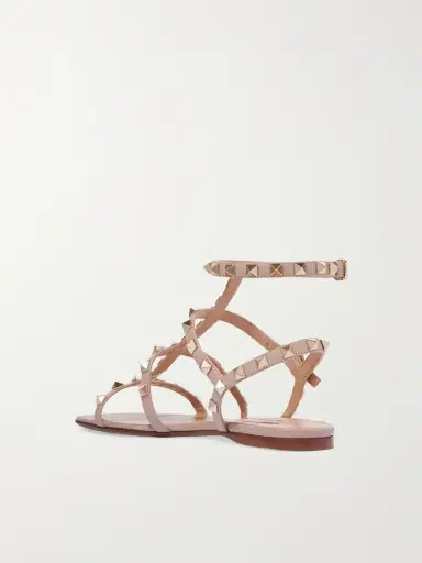 Valentino Garavani Rockstud Leather Sandals | Thumbnail 3 Valentino Garavani Rockstud Leather Sandals | Thumbnail 3