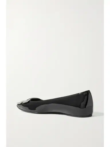 Roger Vivier Trompette Bellerine Glossed-leather Ballet Flats | Thumbnail 3 Roger Vivier Trompette Bellerine Glossed-leather Ballet Flats | Thumbnail 3