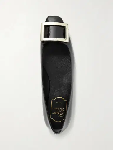 Roger Vivier Trompette Bellerine Glossed-leather Ballet Flats | Thumbnail 5 Roger Vivier Trompette Bellerine Glossed-leather Ballet Flats | Thumbnail 5