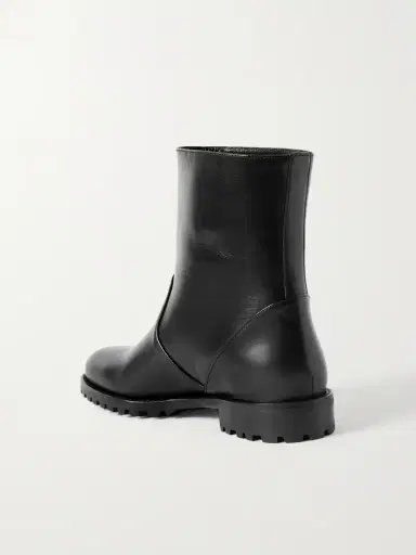 Manolo Blahnik Motosa Leather Ankle Boots | Thumbnail 3 Manolo Blahnik Motosa Leather Ankle Boots | Thumbnail 3
