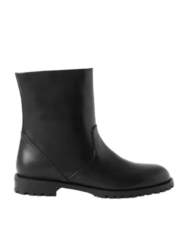 Manolo Blahnik Motosa Leather Ankle Boots | Thumbnail 1 Manolo Blahnik Motosa Leather Ankle Boots | Thumbnail 1