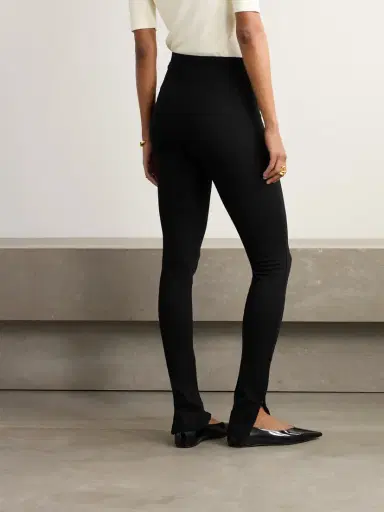 TOTEME + Net Sustain Cork Stretch-jersey Leggings | Thumbnail 4