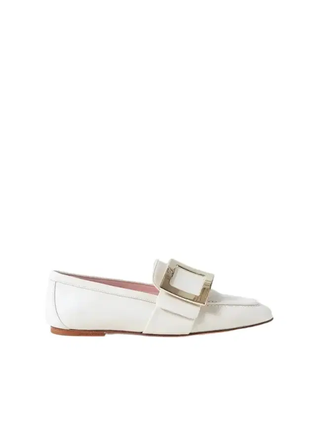 Roger Vivier Embellished Leather Loafers