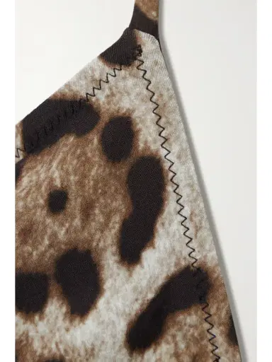 Dolce & Gabbana Leopard-print Triangle Bikini Top | Thumbnail 4 Dolce & Gabbana Leopard-print Triangle Bikini Top | Thumbnail 4
