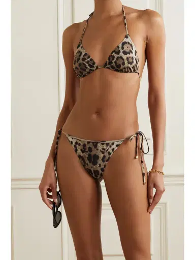 Dolce & Gabbana Leopard-print Bikini Briefs | Thumbnail 2 Dolce & Gabbana Leopard-print Bikini Briefs | Thumbnail 2