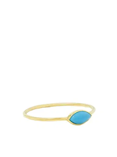 Jennifer Meyer 18-karat Gold Turquoise Ring | Thumbnail 1 Jennifer Meyer 18-karat Gold Turquoise Ring | Thumbnail 1