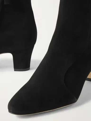 Manolo Blahnik Myconia 50 Suede Ankle Boots | Thumbnail 4 Manolo Blahnik Myconia 50 Suede Ankle Boots | Thumbnail 4