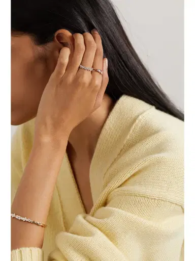 Suzanne Kalan 18-karat Rose Gold Diamond Ring | Thumbnail 5 Suzanne Kalan 18-karat Rose Gold Diamond Ring | Thumbnail 5
