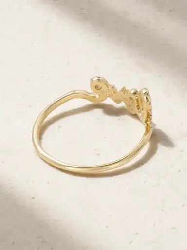 Sydney Evan Love 14-karat Gold Diamond Ring | Thumbnail 3 Sydney Evan Love 14-karat Gold Diamond Ring | Thumbnail 3