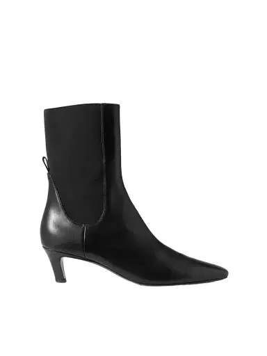 TOTEME The Mid Heel Leather Chelsea Boots | Thumbnail 1
