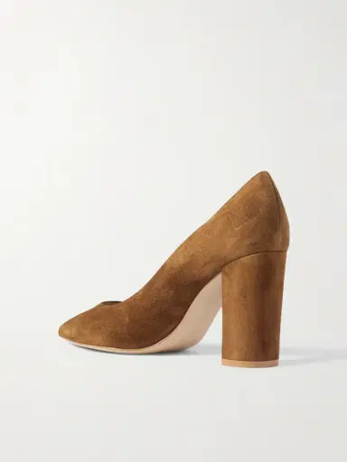 Gianvito Rossi Piper 85 Suede Pumps | Thumbnail 3 Gianvito Rossi Piper 85 Suede Pumps | Thumbnail 3
