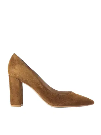 Gianvito Rossi Piper 85 Suede Pumps | Thumbnail 1 Gianvito Rossi Piper 85 Suede Pumps | Thumbnail 1
