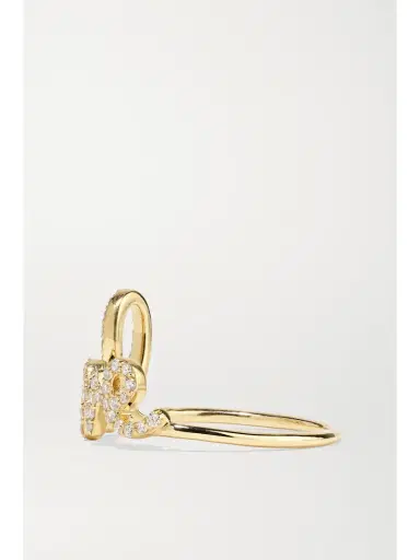 Sydney Evan Large Love 14-karat Gold Diamond Ring | Thumbnail 5 Sydney Evan Large Love 14-karat Gold Diamond Ring | Thumbnail 5