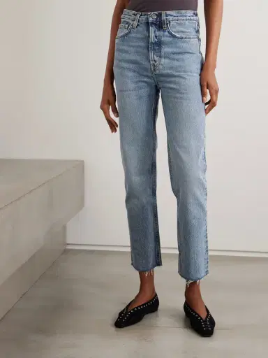 TOTEME + Net Sustain Classic Cut High-rise Straight-leg Organic Jeans | Thumbnail 3