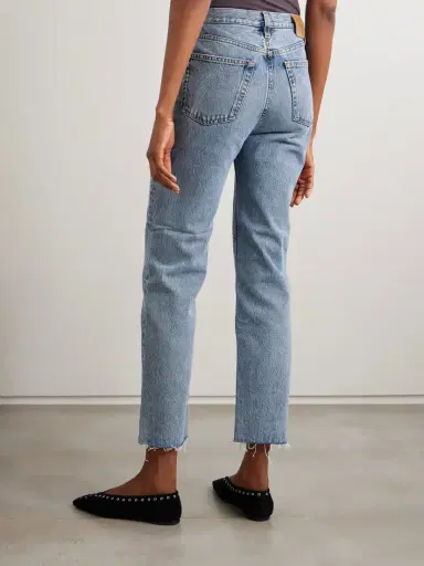 TOTEME + Net Sustain Classic Cut High-rise Straight-leg Organic Jeans | Thumbnail 4