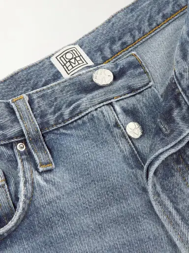 TOTEME + Net Sustain Classic Cut High-rise Straight-leg Organic Jeans | Thumbnail 5