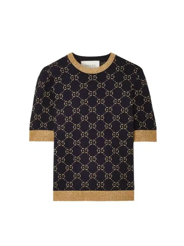 Metallic Jacquard-knit Cotton-blend Sweater