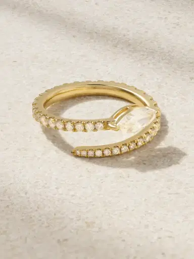Anita Ko 18-karat Gold Diamond Ring | Thumbnail 1 Anita Ko 18-karat Gold Diamond Ring | Thumbnail 1