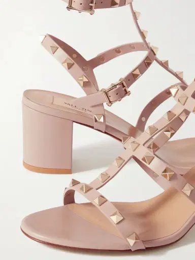 Valentino Garavani Rockstud 55 Leather Sandals | Thumbnail 4 Valentino Garavani Rockstud 55 Leather Sandals | Thumbnail 4