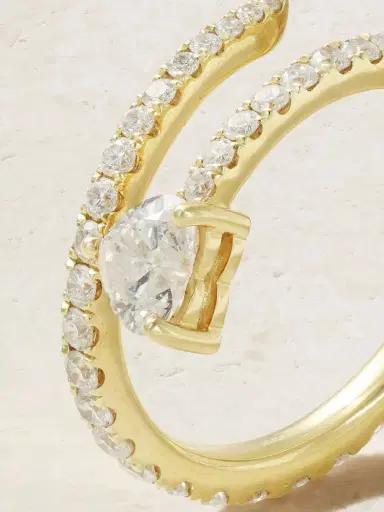 Anita Ko 18-karat Gold Diamond Ring | Thumbnail 4 Anita Ko 18-karat Gold Diamond Ring | Thumbnail 4
