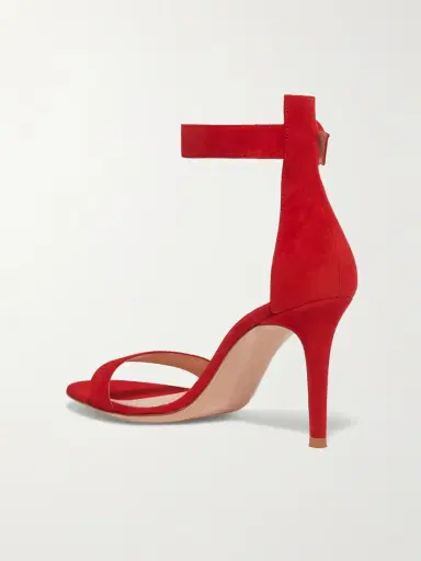 Gianvito Rossi Portofino 85 Suede Sandals | Thumbnail 3 Gianvito Rossi Portofino 85 Suede Sandals | Thumbnail 3