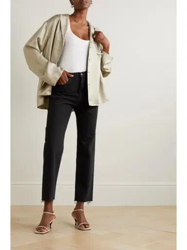 TOTEME Classic Cut High-rise Straight-leg Organic Jeans | Thumbnail 2 TOTEME Classic Cut High-rise Straight-leg Organic Jeans | Thumbnail 2