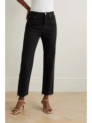 TOTEME Classic Cut High-rise Straight-leg Organic Jeans | Thumbnail 4 TOTEME Classic Cut High-rise Straight-leg Organic Jeans | Thumbnail 4