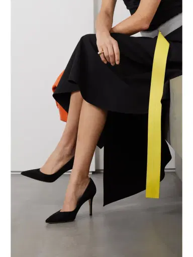 Gianvito Rossi Gianvito 85 Suede Pumps | Thumbnail 2 Gianvito Rossi Gianvito 85 Suede Pumps | Thumbnail 2
