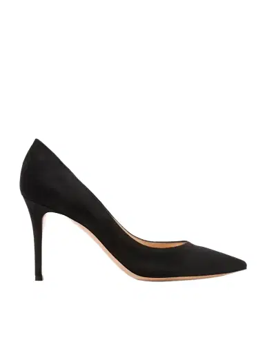 Gianvito Rossi Gianvito 85 Suede Pumps | Thumbnail 1 Gianvito Rossi Gianvito 85 Suede Pumps | Thumbnail 1