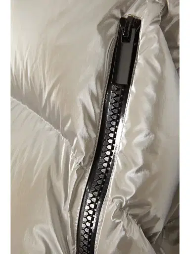 Moncler Avoriaz Quilted Metallic Shell Down Jacket | Thumbnail 5