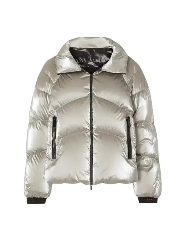 Avoriaz Quilted Metallic Shell Down Jacket