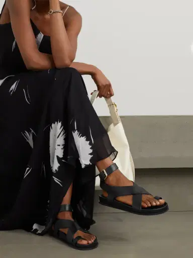 A Emery Jalen Leather Sandals | Thumbnail 2