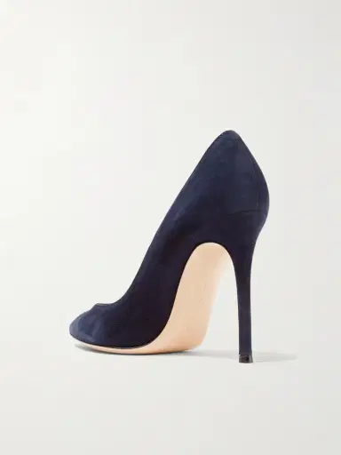 Gianvito Rossi Gianvito 105 Suede Pumps | Thumbnail 3 Gianvito Rossi Gianvito 105 Suede Pumps | Thumbnail 3
