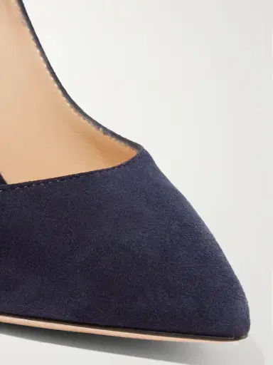Gianvito Rossi Gianvito 105 Suede Pumps | Thumbnail 4 Gianvito Rossi Gianvito 105 Suede Pumps | Thumbnail 4