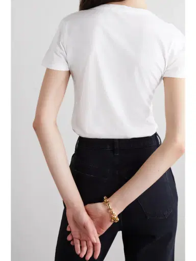 Nili Lotan Carol Cotton-jersey T-shirt | Thumbnail 4 Nili Lotan Carol Cotton-jersey T-shirt | Thumbnail 4