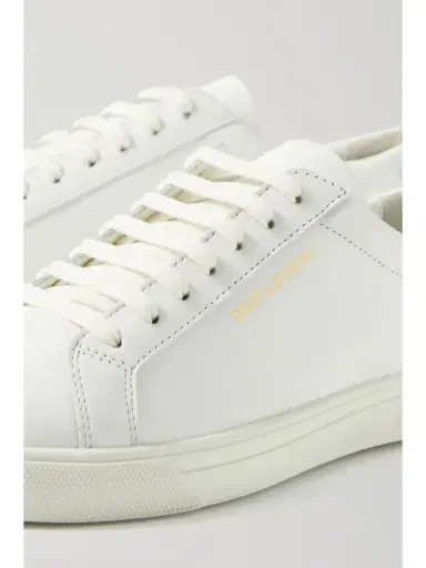 Saint Laurent Andy Logo-print Leather Sneakers | Thumbnail 4 Saint Laurent Andy Logo-print Leather Sneakers | Thumbnail 4