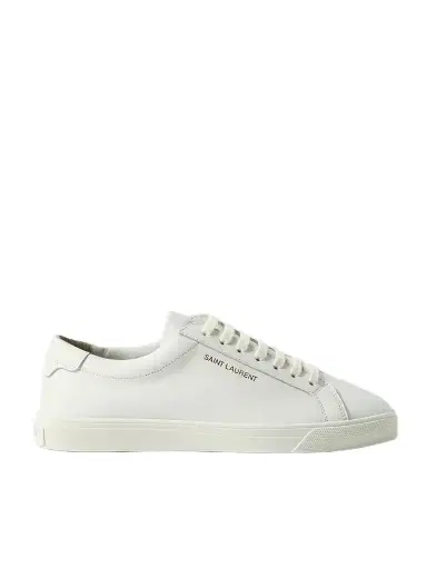 Saint Laurent Andy Logo-print Leather Sneakers | Thumbnail 1 Saint Laurent Andy Logo-print Leather Sneakers | Thumbnail 1