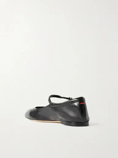 aeyde Uma Leather Mary Jane Ballet Flats | Thumbnail 3 aeyde Uma Leather Mary Jane Ballet Flats | Thumbnail 3